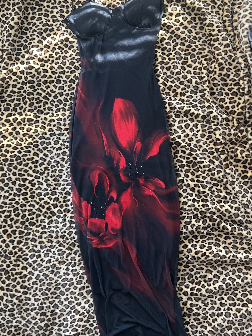 Edge Floral Dress